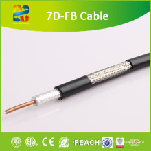 Cable coaxial de 50 ohmios 7D-Fb (CE / RoHS / ETL)
